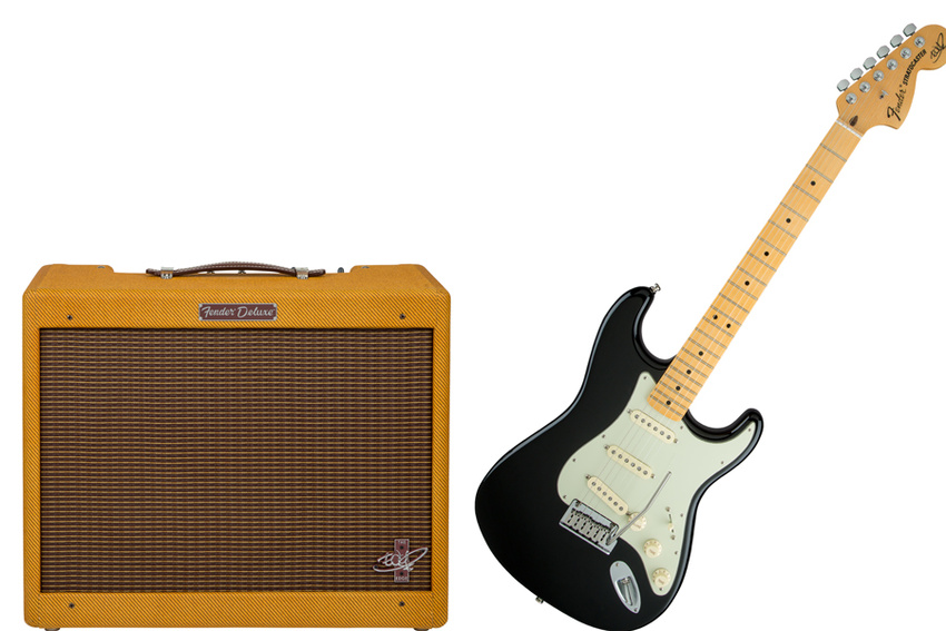FENDER stellt The Edge Signature Stratocaster und Deluxe Amp vor